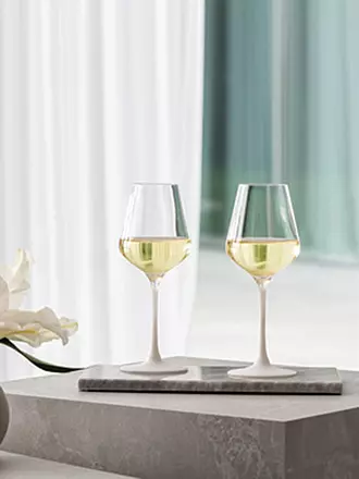 VILLEROY & BOCH | Verre à vin blanc Manufacture Rock 4 pièces 380ml | weiss